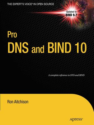 cover image of Pro DNS and BIND 10
